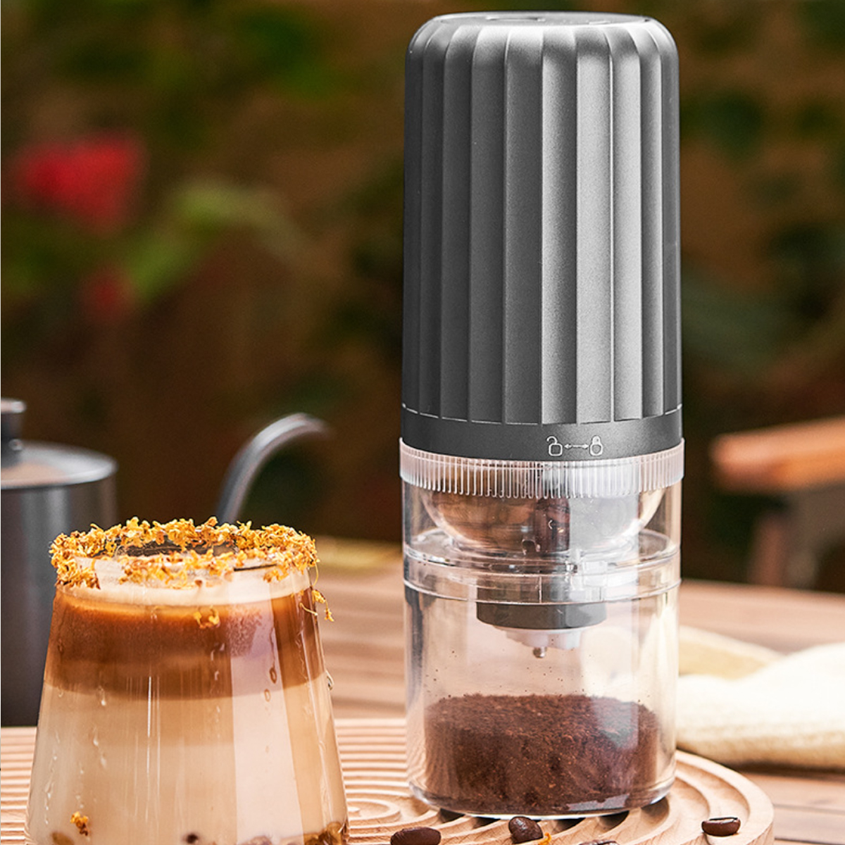 Grinder Coffee Mill USB Rechargeable Portable Electric Coffee Beans Grinder