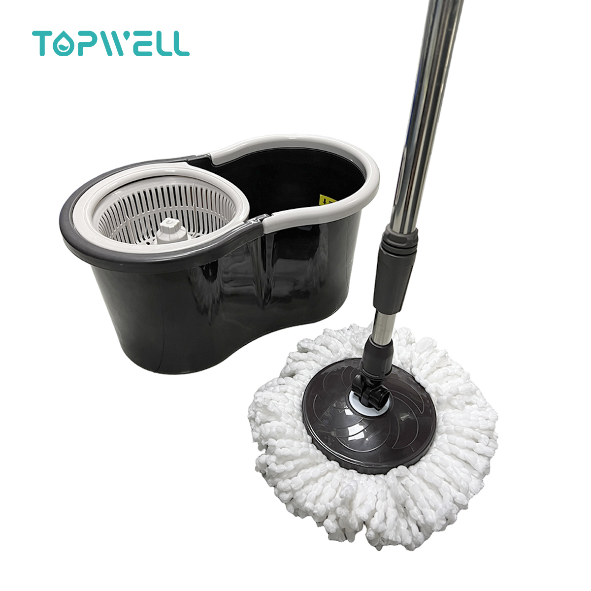 TOPWELL Spin Mop With Bucket